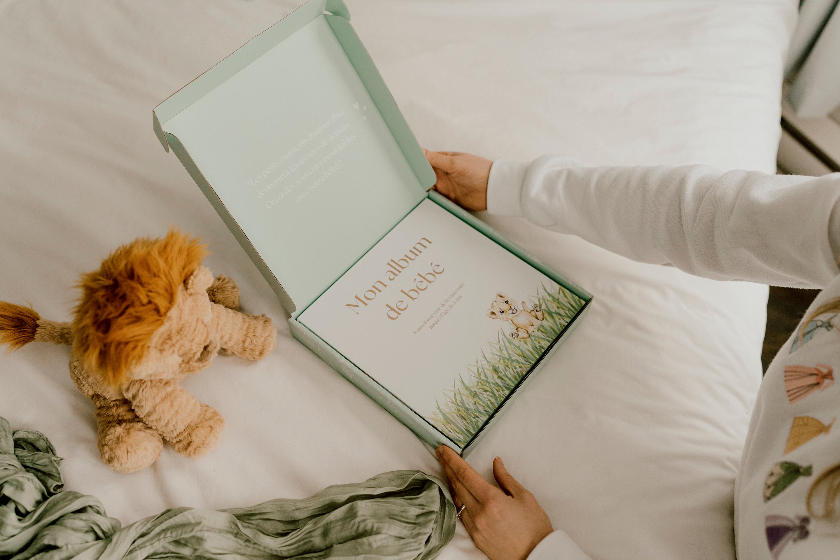Livre souvenir de bébé et journal de grossesse - Jadou & Flo | Jadou & Flo