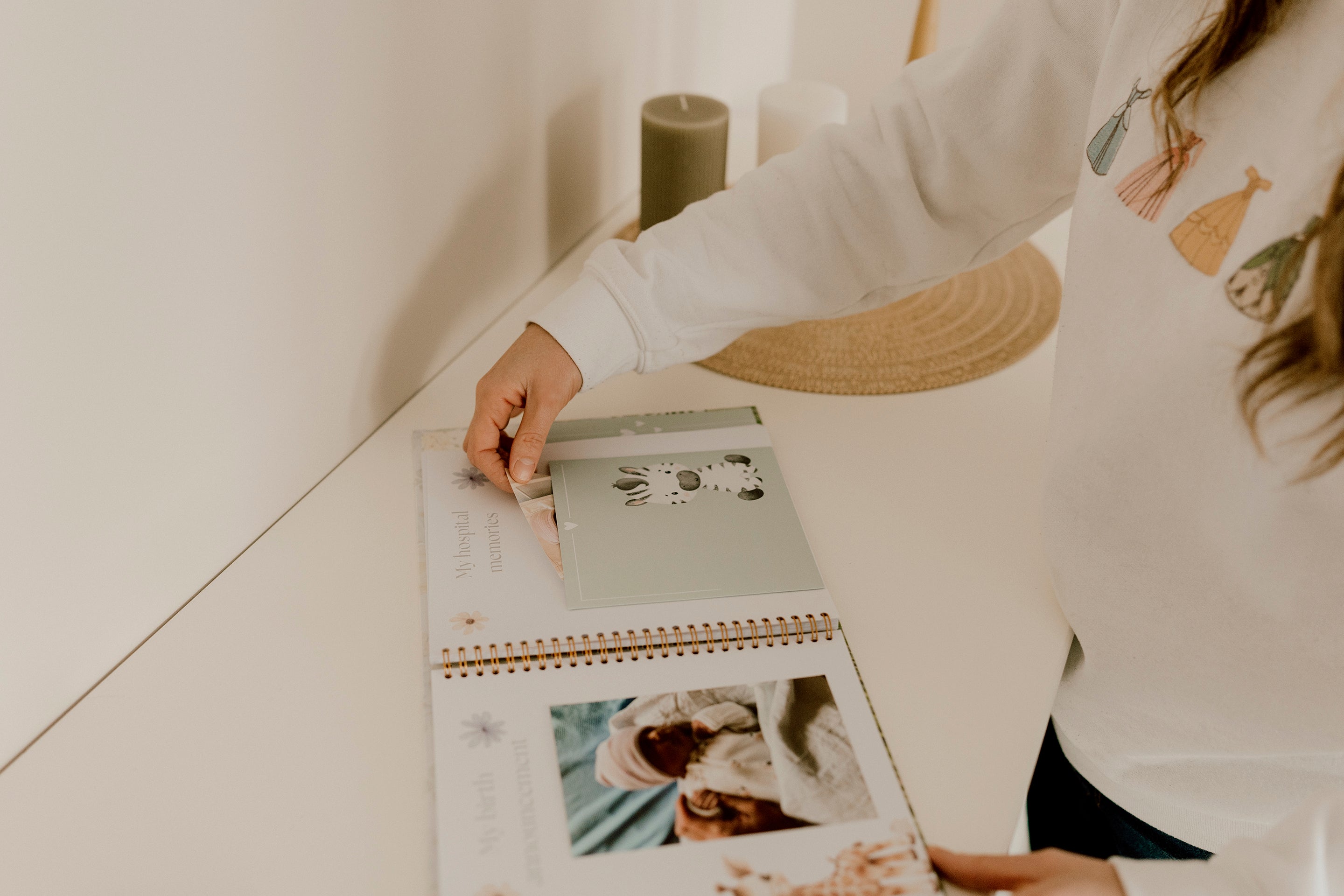 Premium baby memory book & Pregnancy journal – Jadou & Flo | Jadou & Flo