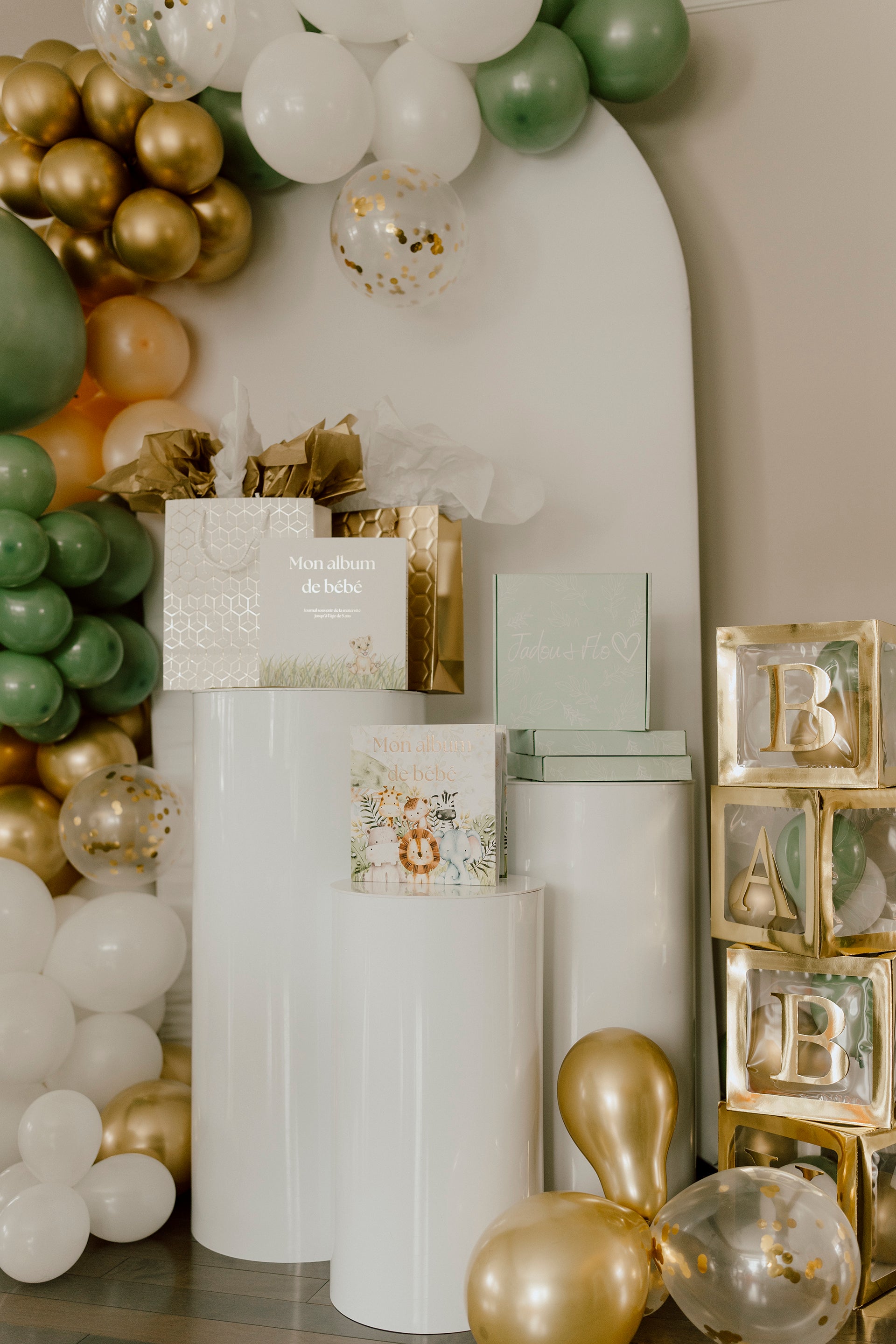 Livre souvenir de bébé et journal de grossesse - Jadou & Flo | Jadou & Flo