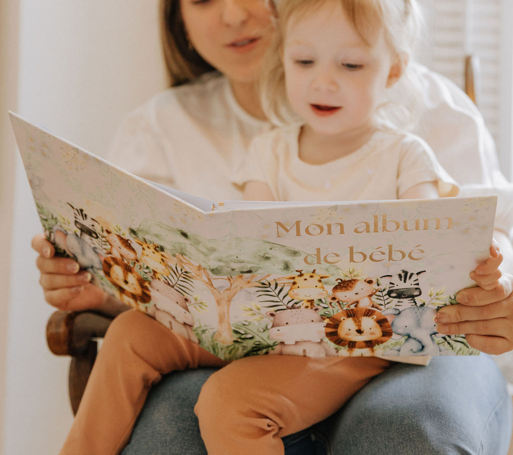 Livre souvenir de bébé et journal de grossesse - Jadou & Flo | Jadou & Flo