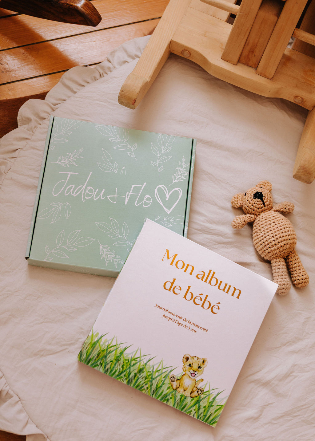 Livre souvenir de bébé et journal de grossesse - Jadou & Flo | Jadou & Flo